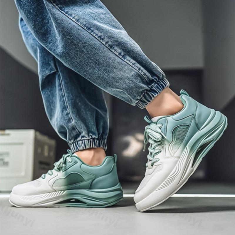 Fashion 2025 New Men's Shoes Summer Breathable Mesh Anti Slip Running Sports Shoes Fashion Trend Versatile Comfortable Chunky sneakers
