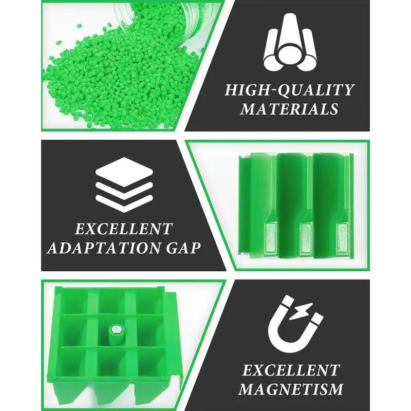 Magnetic Wrench Holder Flexible Combination Wrenches Storage Rack Holds 23 Wrenches Wrench Rack Tool Trays for Professionals