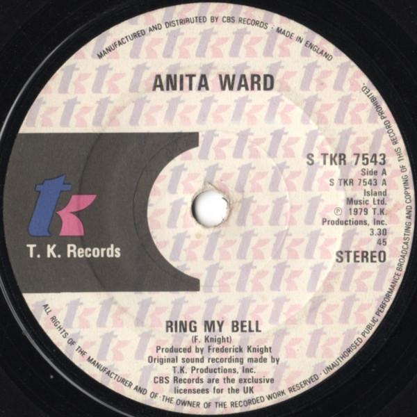 

7inch Record ANITA WARD - Ring My Bell STKR7543 T.K. Records 1979 UK Soul/Funk Used