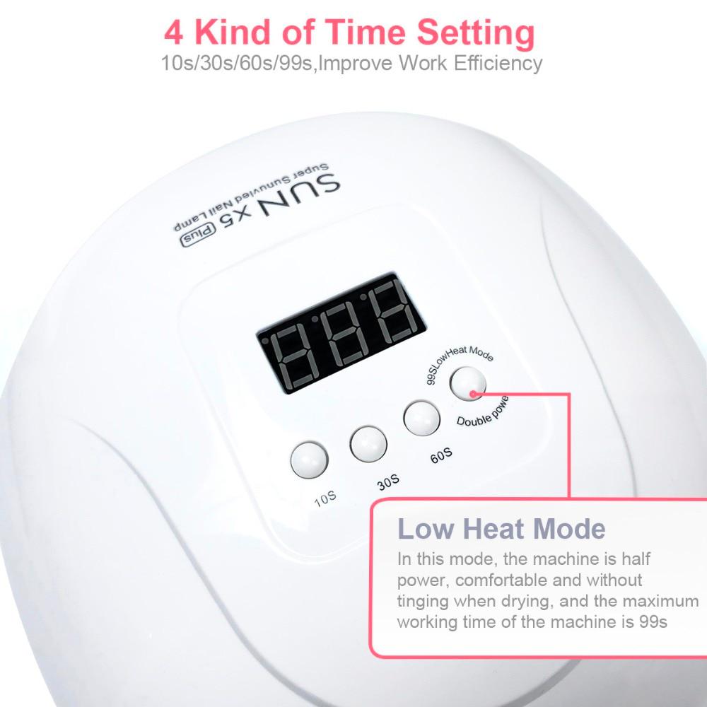 SUNX5 Plus 80W UV Lamp LED Nail Lamp Nail Dryer Sun Light For Manicure Gel Nails