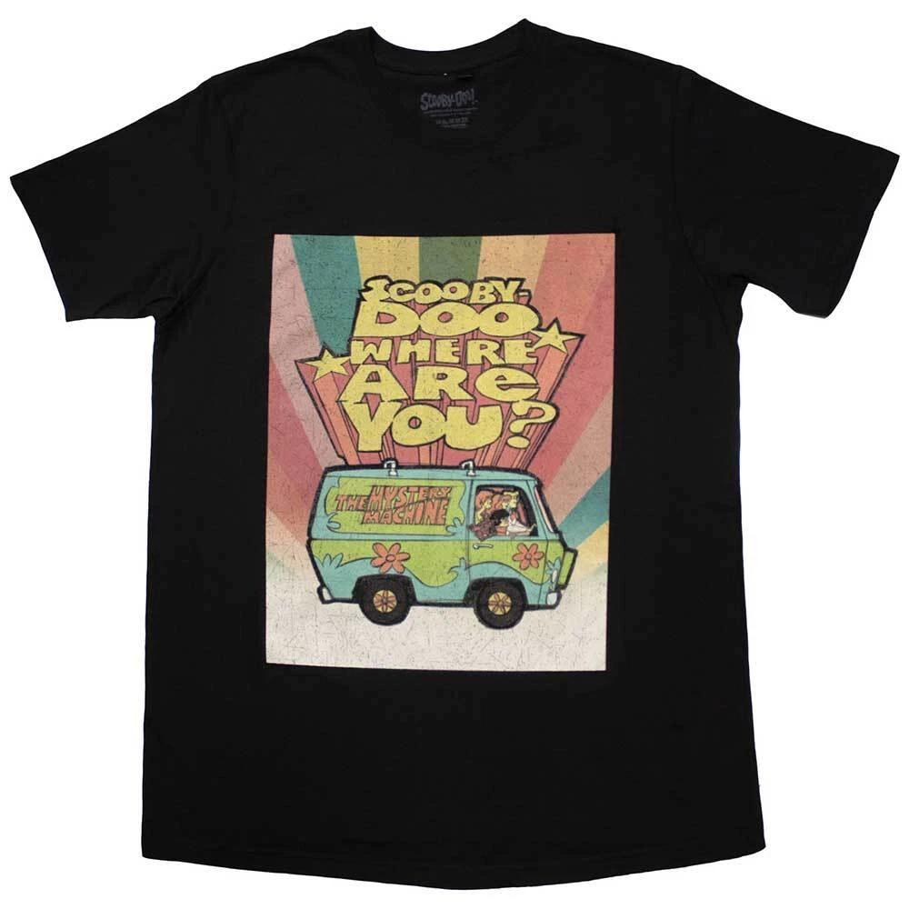 Scooby Doo Where Are You? T-Shirt Black New XXXL