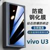 Vivo U3 Anti-Peeping Tempered Glass Screen Protector