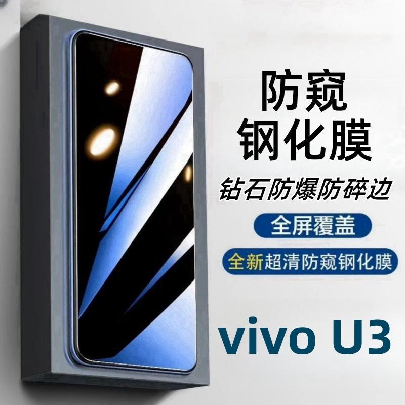 vivo U3 Anti-Peeping Tempered Glass Screen Protector