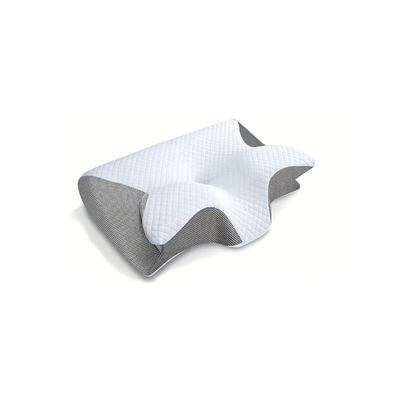 Ergonomic Butterfly-shaped Cervical Pillow, Made of Memory Foam, Relieves Pain.