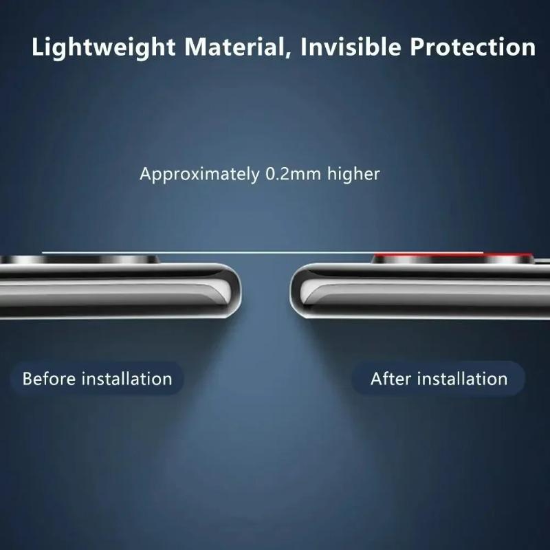 1PCS Ultra HD 3D Full Coverage Transparent Camera Lens Protector Film For Xiaomi 14T/14T Pro 5G Anti-Scratch Phone Accessorios