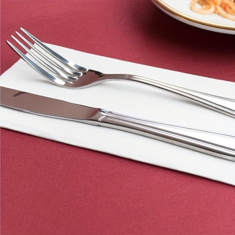 100 Sheets White Napkins 30x43cm Bulk Disposable Pure Color Restaurant Hospitality Home Portable Tissue Paper
