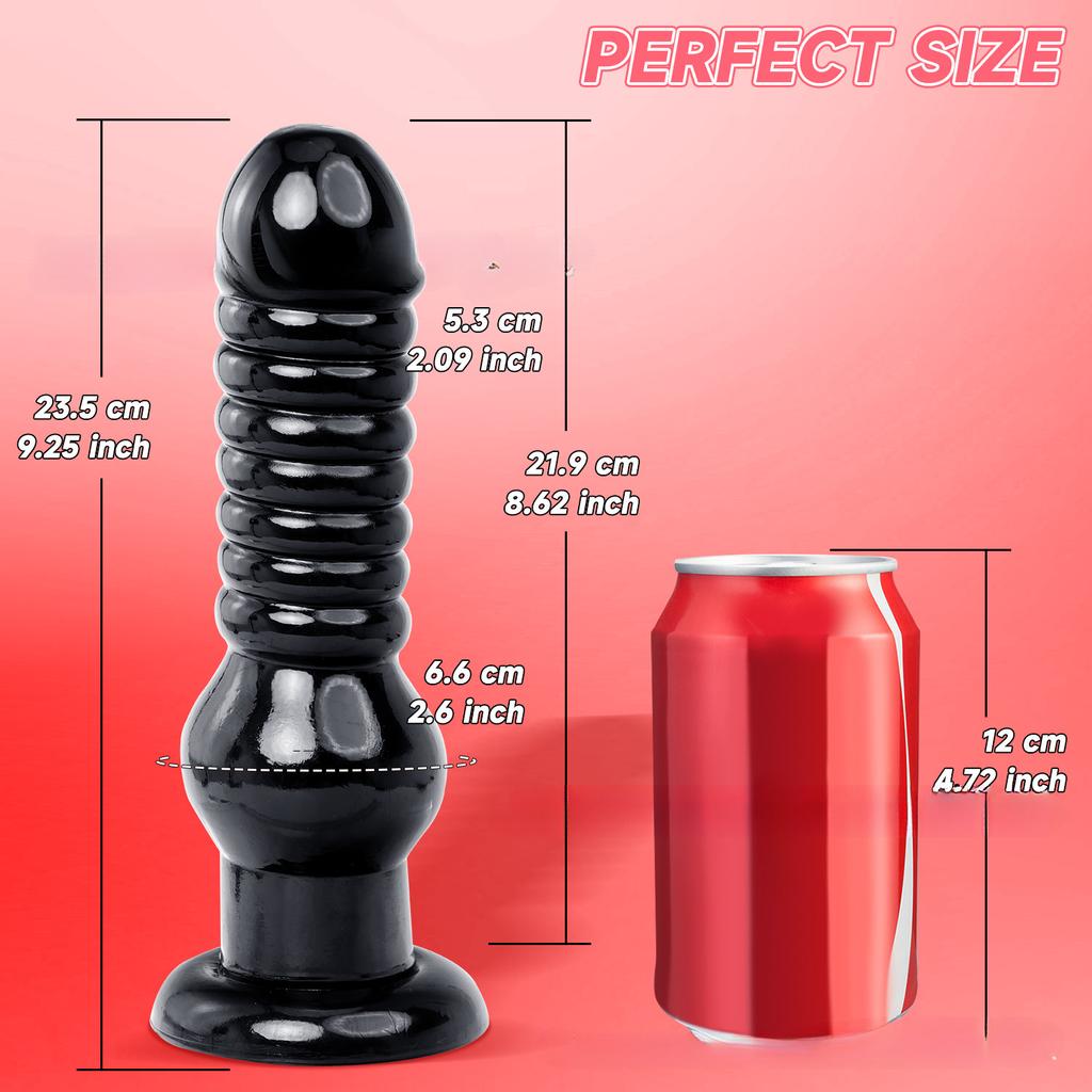 Anal Plug Toy - Prostate Stimulator for Men & Women, Beginner to Advanced Butt Plug Set, SM Sex Toys for Adult Pleasure