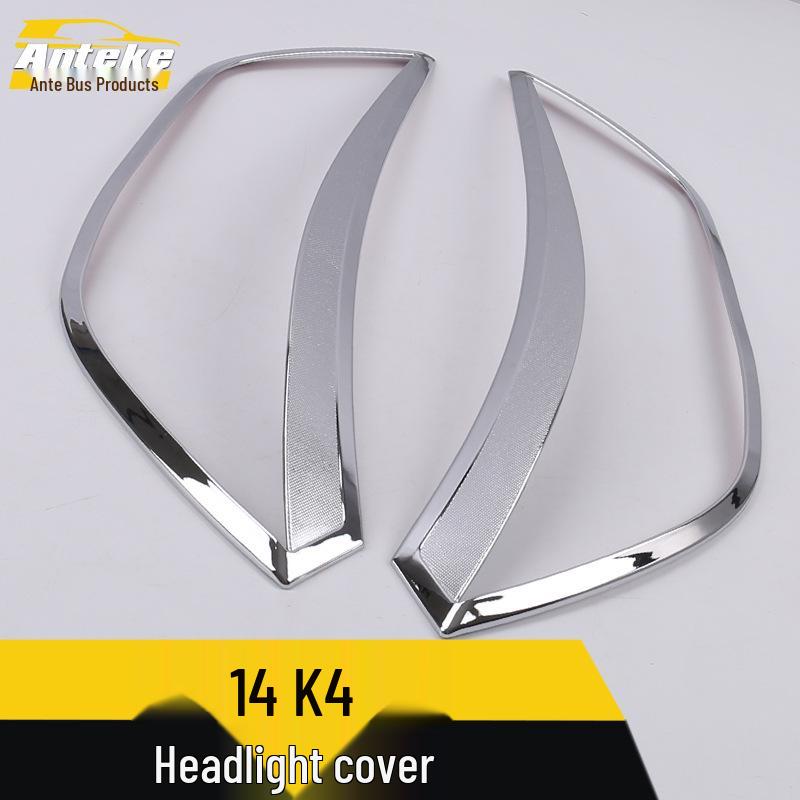 Ankai 14 K4 Headlight Bright Ring & Electroplated Light Frame Car Accessory