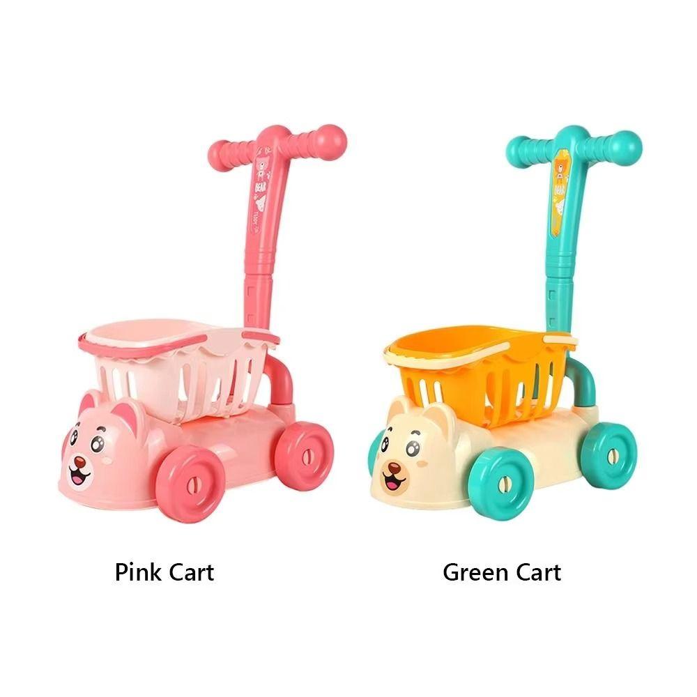 Multicolor Shopping Cart Toy Set 25PCS/Set Kids Role Playing Toy Boys Girls Gift