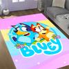 Bluey's Bus Adventure Floor Rug Office Rug Suitable for Outdoor Kitchen Bedrooms Decorate room Anti-slip Rug Decorate Offices