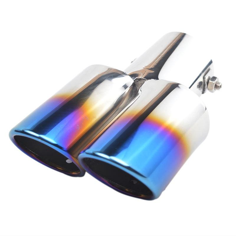 

Elegant Stainless Steel Car Rear Dual Exhaust Pipe Tail Muffler Tip With High Temperature Resistance