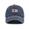 1pc Soccer Print Baseball Cap for Watch The Game,Perfect for Outdoor Activities and Urban Adjustable,Catering To Football Fans