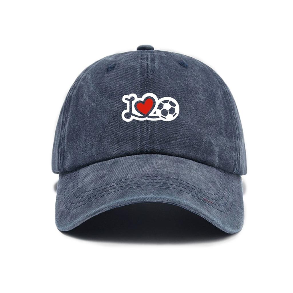 1pc Soccer Print Baseball Cap for Watch The Game,Perfect for Outdoor Activities and Urban Adjustable,Catering To Football Fans