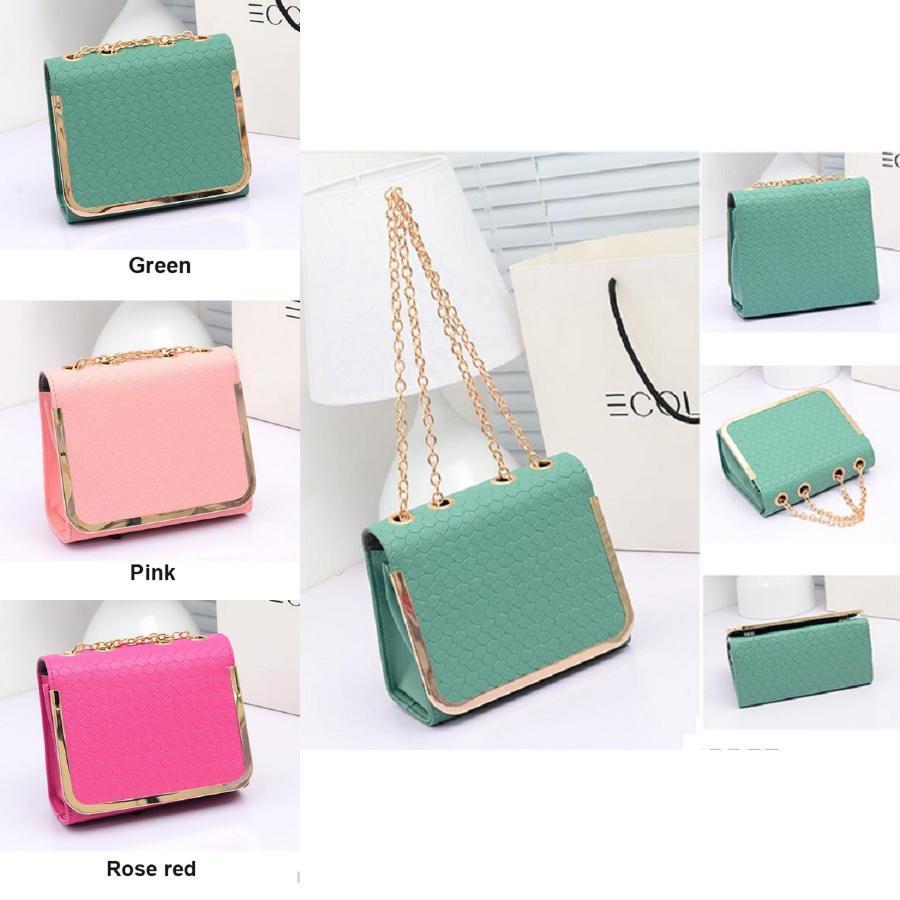 Stylish Mini Women Colourful Messenger Bag With Premium Quality Pu Leather Design