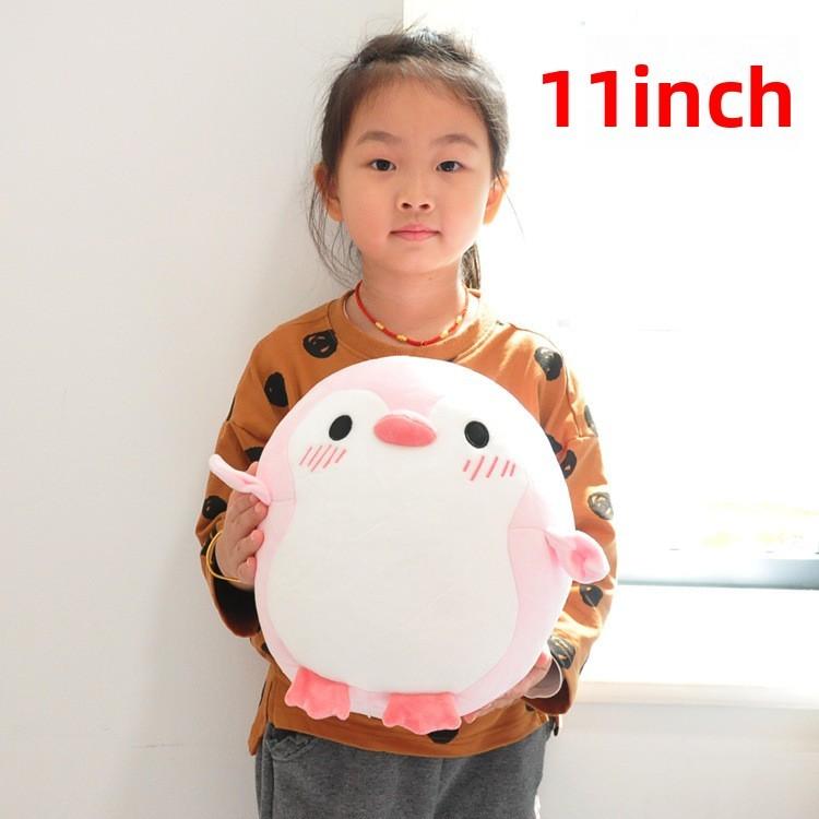 

Iceland Love Polar Bear Penguin Plush Pillow Soft Toy Gift For Kids Pink 28cm