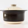 [2025 Authentic Product] Ginpo Touki Banko Ware Ginpo Chrysanthemum Rice Cooker, 2-cup capacity, "Double Lid," Earthenware Rice Cooker, Suitable for D