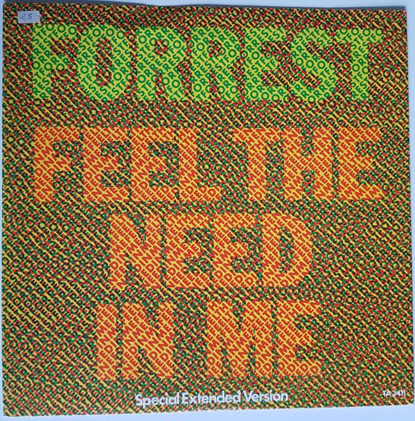 

12inch Record FORREST - Feel The Need In Me TA3411 CBS 1983 UK Soul/Funk Used
