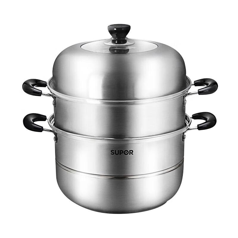 Supor 304 Stainless Steel Steamer Pot