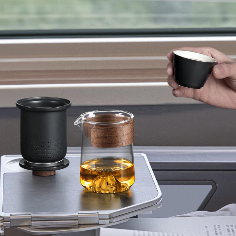 Naijiang Portable Glass Travel Tea Set