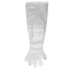 100Pcs Long Arm Disposable Plastic Gloves Safe Reliable Multipurpose Veterinary Long Gloves for