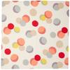 Musubi Furoshiki Modern Polka Made In (Wrapping Cloth), 70cm, Girl, Dots, Beige, Japan, 20452-203