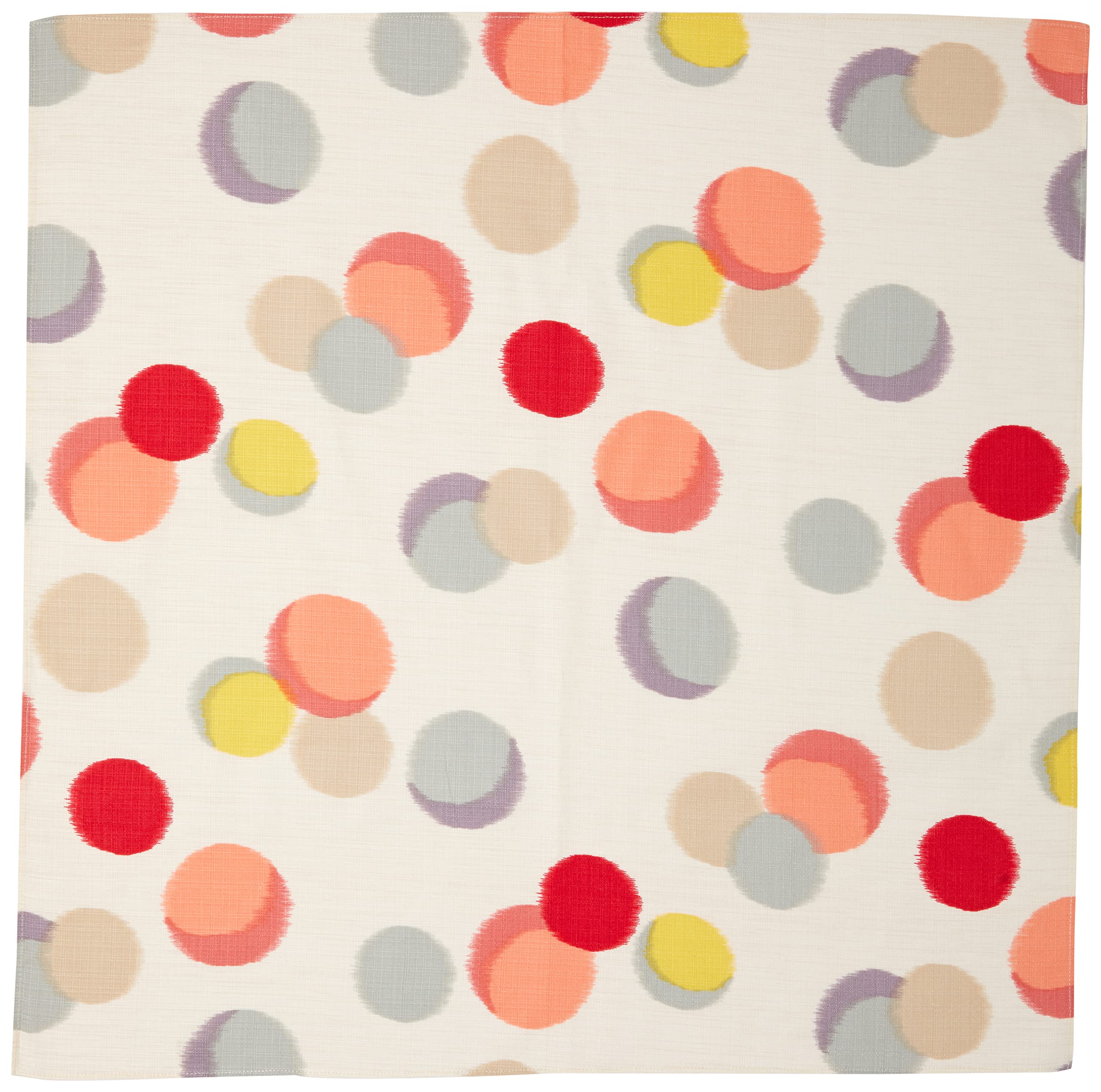 Мусуби Фуросики Современный горошек Сделано в (Упаковочная ткань), 70см, Девочка, Точки, Бежевый, Япония, 20452-203