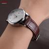 10mm 12mm 14mm 16mm 18mm 20mm Universal Replacement Leather Straps Ultra-thin Watch Band for Men Women Casual Wristwatch Band