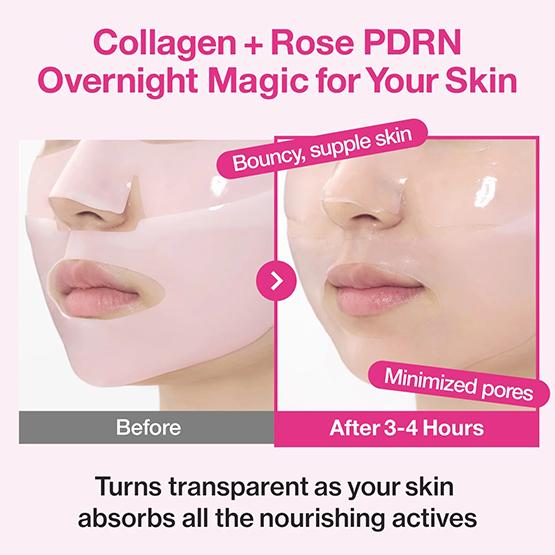 NUMBUZIN No.2 Rose PDRN Overnight Collagen Mask 37g*4EA