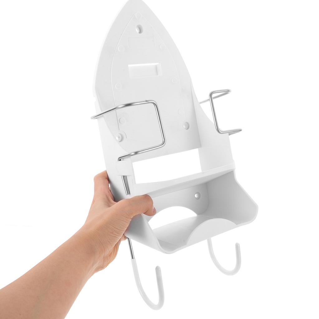 Wall Mounted Ironing Board Rack Stainless Steel Iron Holder Organizer for Bedroom Closet Laundry Space Saving