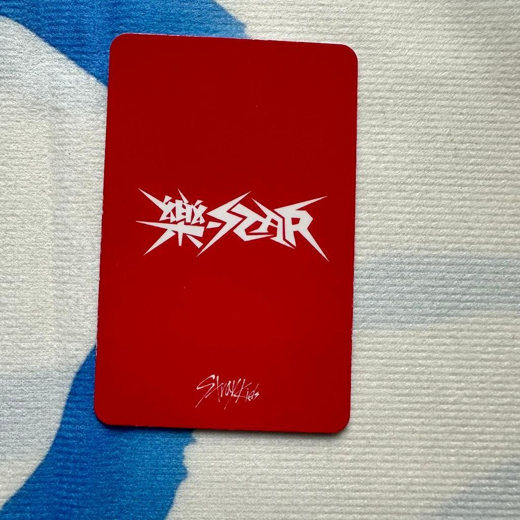 [USED] straykids rakustar streaming seungmin trading card