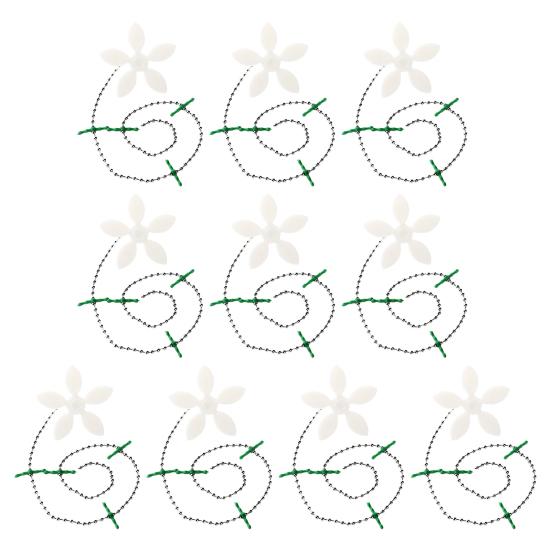 Pipe Unclogger Disposable Flower Decor Drain Strainer with Chain Anti Clog Hair Catcher Sink Tub Shower Kitchen Drain Cleaner