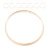 8Pcs Bamboo Rings for DIY Macrame Crafts Dream Catcher Wreath Hoops Supplies Bamboo Rings Wreath Hoops Macrame Supplies