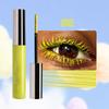 Colorful Mascara with Pearlescent Fine Shimmering, Waterproof and Non-smudge Christmas Spiral Mascara Brush