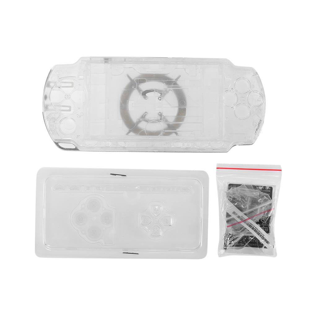 Vollständiges Gehäuse Abdeckung Frontplatte Für PSP2000 Ersatz Kunststoffschalen-Set Mit Tasten-Set Für PSP2000 Spielkonsolen-Zubehör