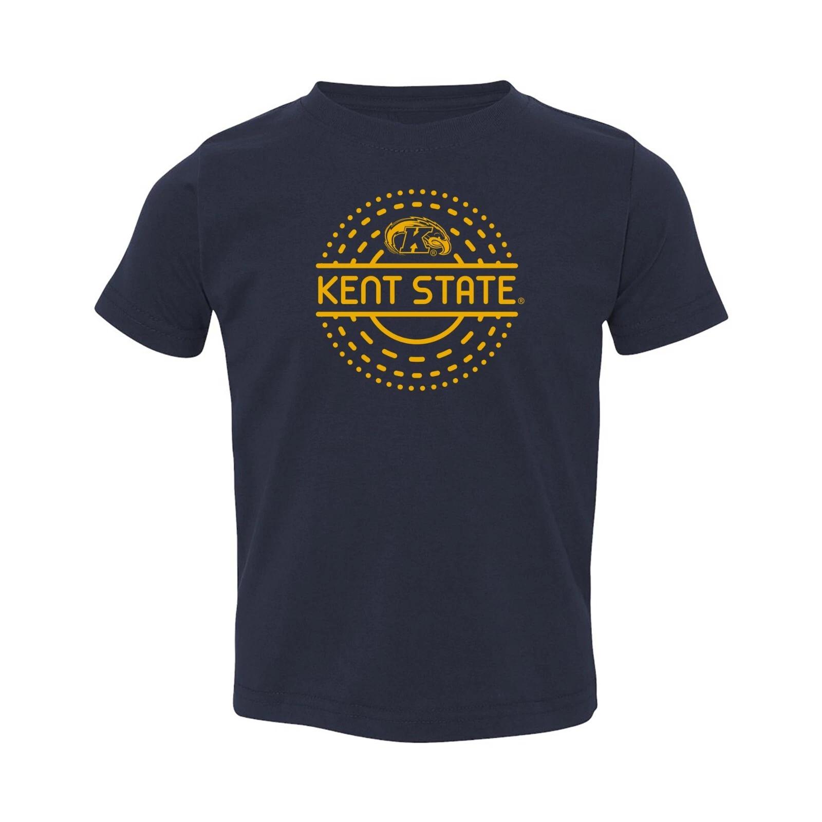 Kent State Sunny Circle Toddler T-Shirt - Navy M