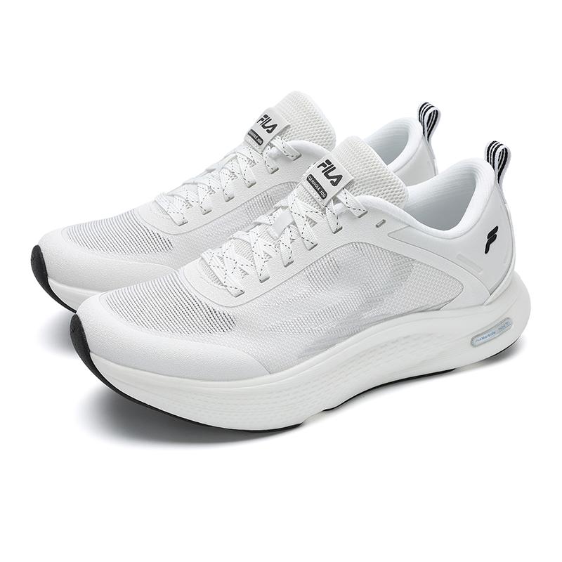 Fila Nuvole Jog Comfortable Casual Sports Shoes Women Sneakers Fila-White A12W521129FWT