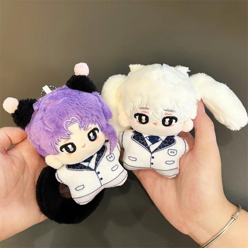 Blue Lock Anime Peripheral Mikage Reo Tsugumi Seishiro Q Version Figure Schoolbag Pendant Decoration Christmas Toy Doll Gift