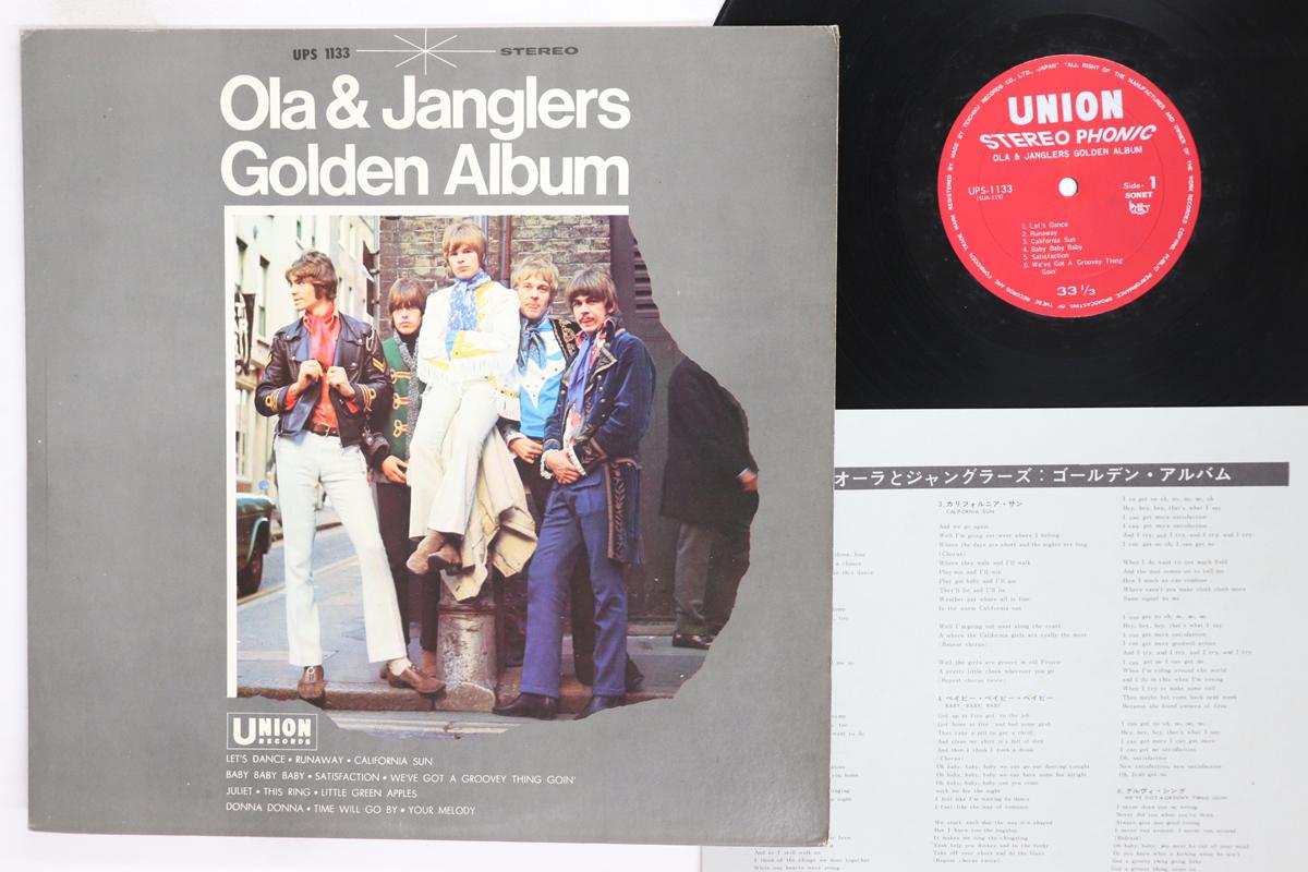 

LP Record OLA THE JANGLERS Golden Album UPS1133 UNION Japan Pop Used