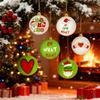 12 Vánočních koulí, 2,36palcové třpytivé závěsné vánoční koule, Vhodné pro vánoční stromek, Domácí sváteční party dekorace