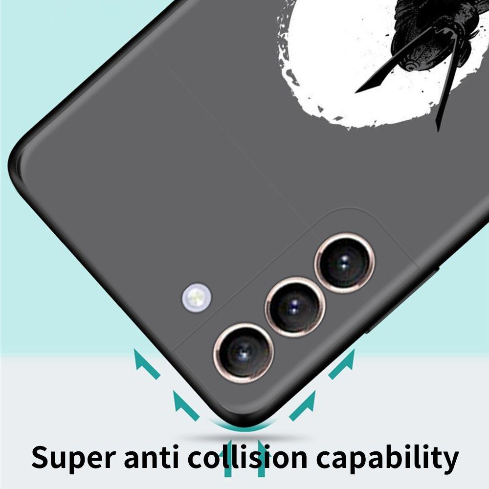 Japońska sztuka samurajska pokrowiec na smartfona do Samsung Galaxy S21 Ultra S20 Fe S10 Plus S9 S10e S10lite Shell miękkie Fundas