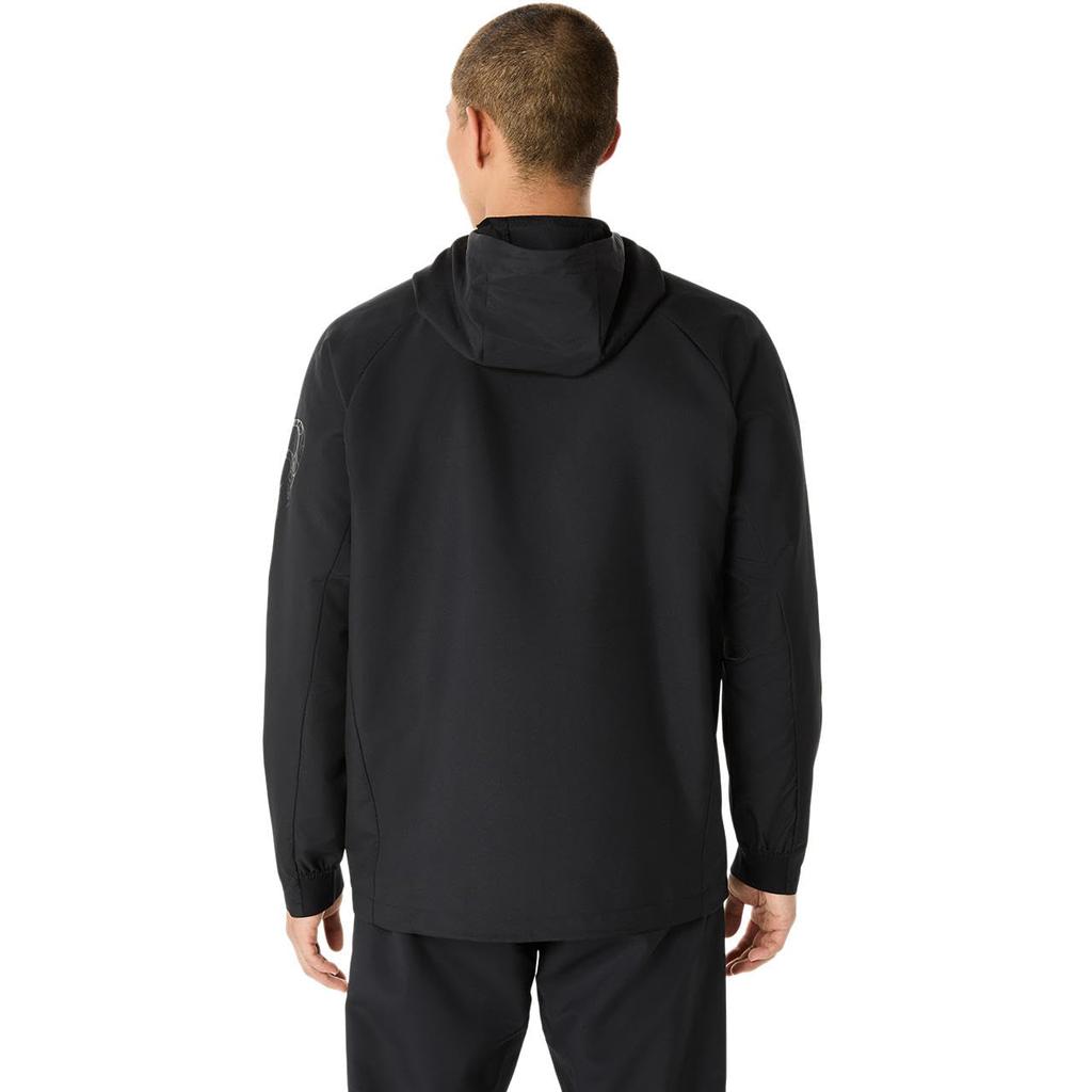 Training Wear Dry Actimotion Cross Hoodie Jacket 2031E980 Unisex Adult 001 2XL [ASICS] (Performance Black)