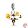 Copper Our Lady Of Tree Of Life Sunflower Spider Charms Beads For 3Mm Original Bracelets Diy Birthday Gift