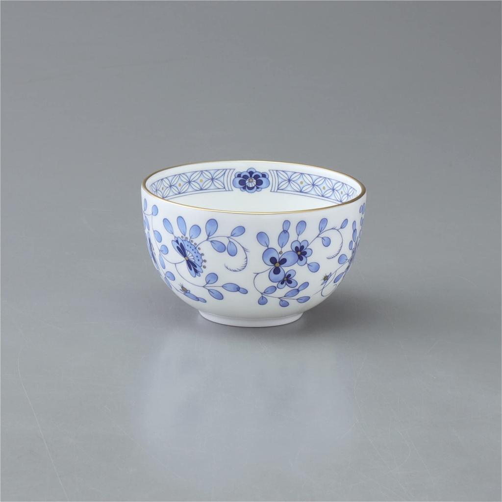 NARUMI Milano Blue Teacup Set Made in (with saucers), 5-piece set, 180cc, Japan, 9682-23029