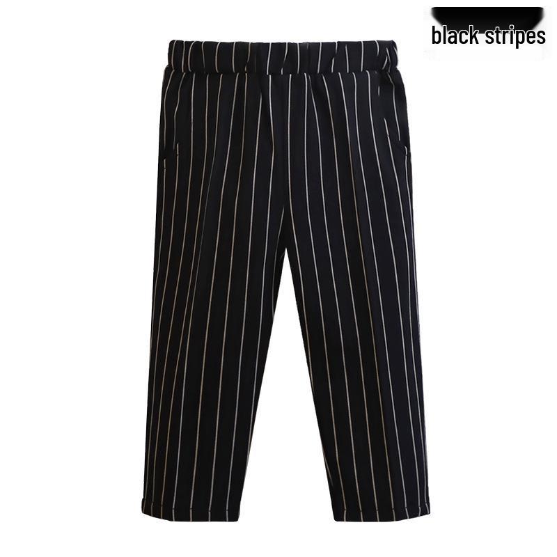 Pantaloni de costum uni pentru copii - Pantaloni lungi casual pentru băieți pentru uniforma de școală primară, costum de spectacol de primăvară/toamnă