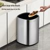 CCKO Double-Layer Open Top Trash Can