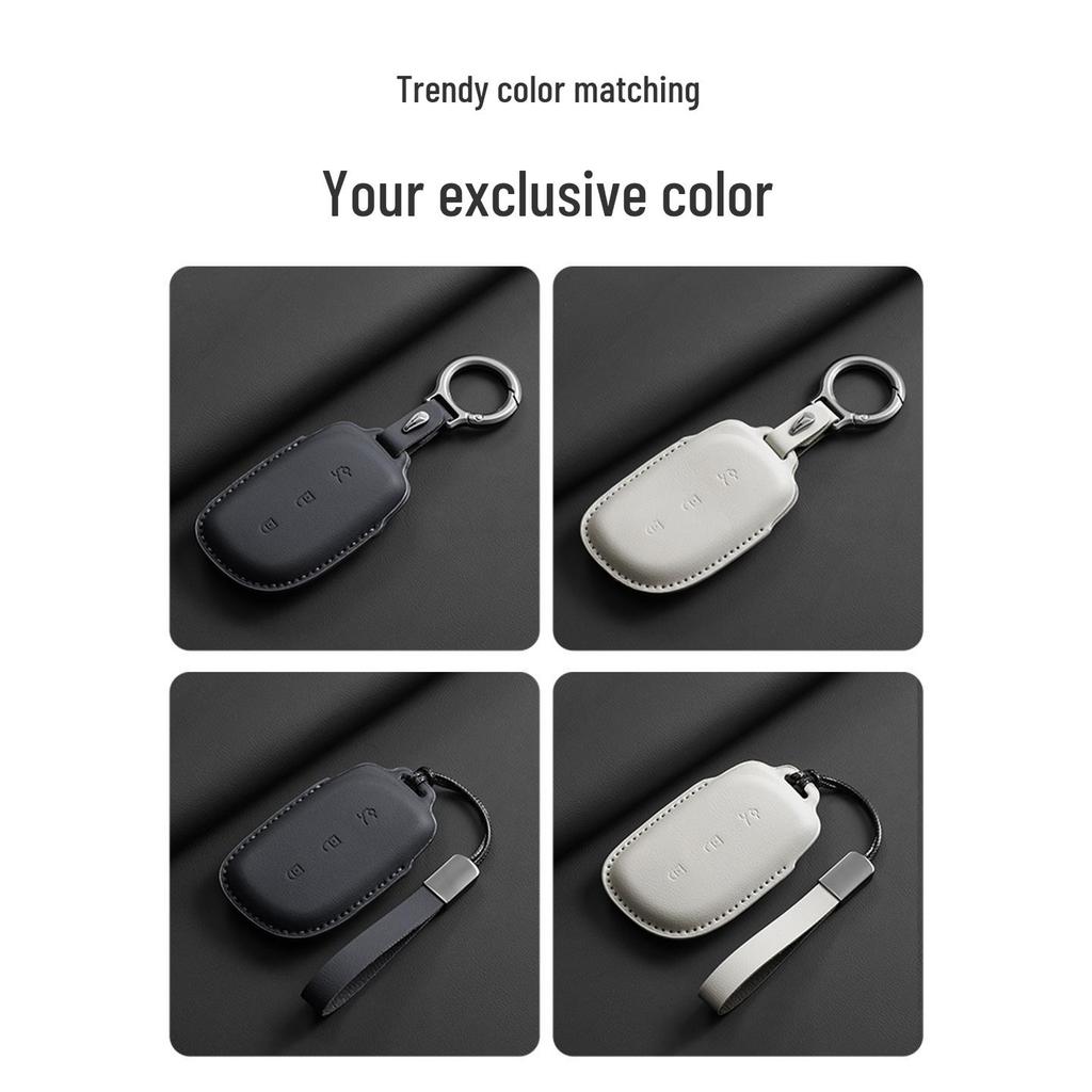 Lynk & Co 900 Key Case for Z20/Z10/05/06/09/03 - Premium Simple Car Key Bag Shell Buckle