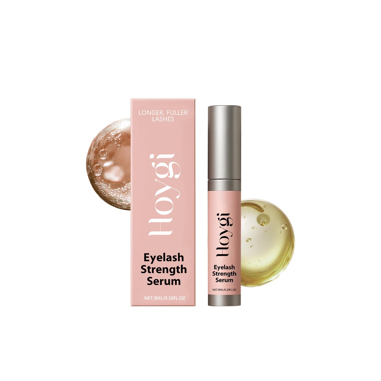 

Hoygi eyelash liquid nutrition jet black curly eyelashes are not easy to take of Longer and thicker eyelashes, eye care, makeup 3ml