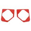 Glossy Piano Black Steering Wheel Button sticker covers For Toyota Tacoma 16-22