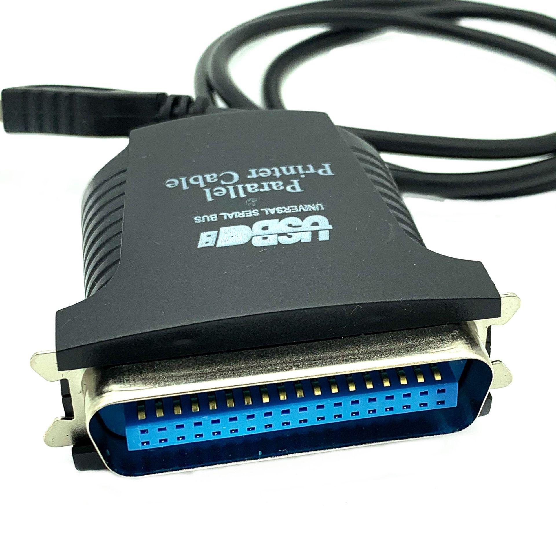 

USBConvert to Old-Style Parallel Port Printer Cable1284Printer cableCN36NeedleIEEEConnection/Adapter Cable Data Cable Black