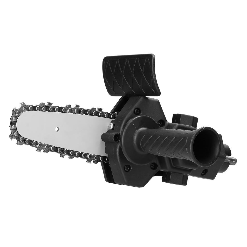 4 Inch Electric Drill Modified To Electric Chainsaw Tool Attachment Electric Chainsaws Accessory Practical Modification Tool Set Woodworking Cutting T